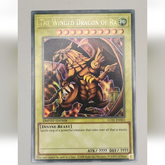 Yu-Gi-Oh Egyptian God Set Cards (LOT OF 3) - Picture 3 of 8